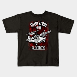 Grumman HU-16 Albatross Sea Plane Kids T-Shirt